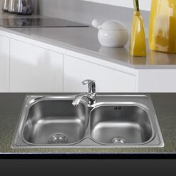 Chậu rửa bát Inox Sơn Hà SH2H-680