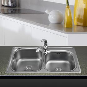Chậu rửa bát Inox Sơn Hà SH2H-680