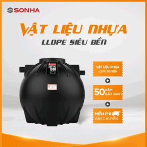 Bể phốt thông minh Septic Sơn Hà Filter 1000 lít