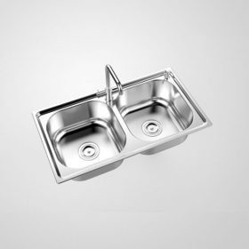 Chậu rửa bát inox cao cấp Sơn Hà S76Plus
