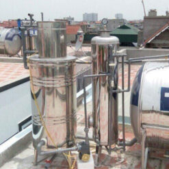 Bộ lọc nước giếng khoan 2 cột áp lực