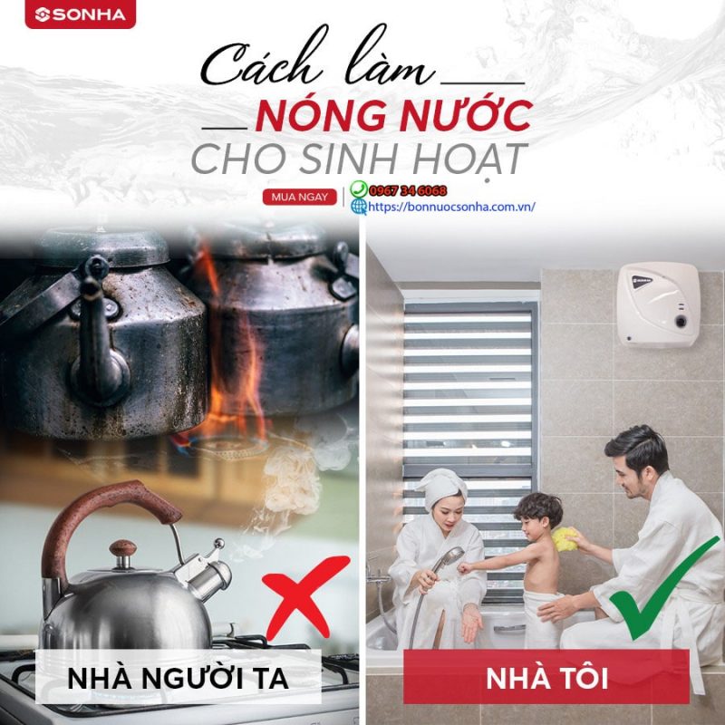 Su Khac Biet Trong Cung Cap Nuoc Nong Cho Sinh Hoat Min