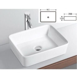 Chậu rửa mặt lavabo Bancoot L86 Dương bàn