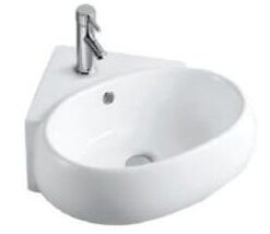 Chậu rửa mặt lavabo Bancoot L76 Góc treo tường