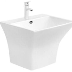 Chậu rửa mặt lavabo Bancoot L22 Liền chân - Dày