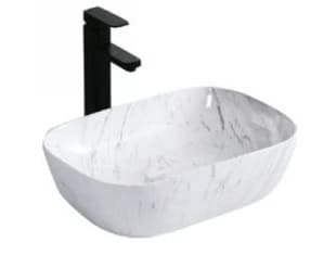 Chậu rửa mặt lavabo Bancoot L61_XA Giả đá - Dương bàn
