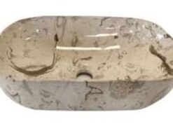 Chậu rửa mặt lavabo Bancoot L61_NV Giả đá - Dương bàn