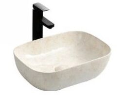 Chậu rửa mặt lavabo Bancoot L61 Giả đá - Dương bàn