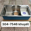Chậu rửa bát Bancoot 304 7546 Khuyết