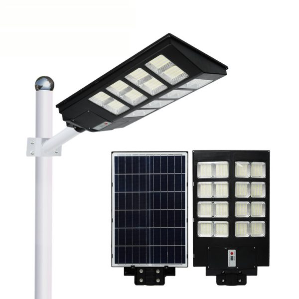 Đèn Năng Lượng Mặt Trời Liền Thể 2 Cánh 400W