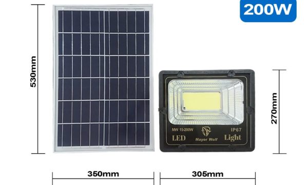 Đèn năng lượng mặt trời LY-TGD001 200W - Hình ảnh 6