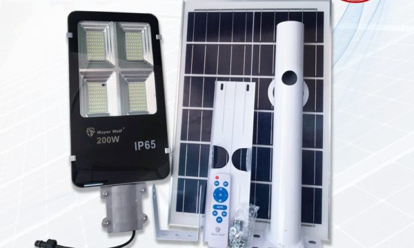 Đèn đường năng lượng mặt trời Mayor Wolf LY-TYN004 200W