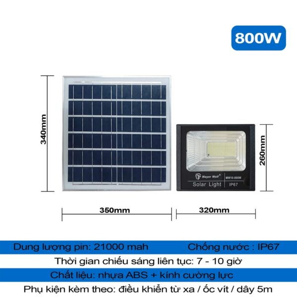 Đèn pha thông dụng thị trường MW10-800W - Hình ảnh 2