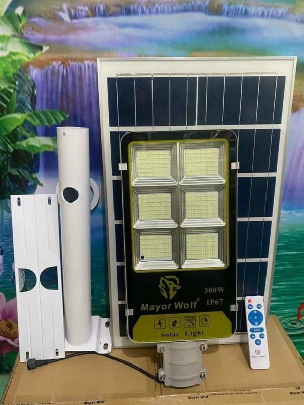 Đèn đường năng lượng mặt trời Mayor Wolf LY-TYN004 300W