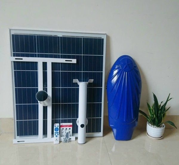 Đèn Công trình cao áp Năng lượng mặt trời 80W - Phi thuyền - Hình ảnh 6