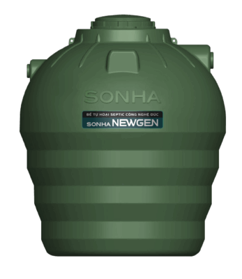 Bể Tự Hoại Sơn Hà NEWGEN 1000L Đứng – Đúc Nguyên Khối