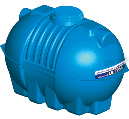 Bồn Nhựa Sơn Hà ULTRA 2000L Ngang – Đúc Nguyên Khối
